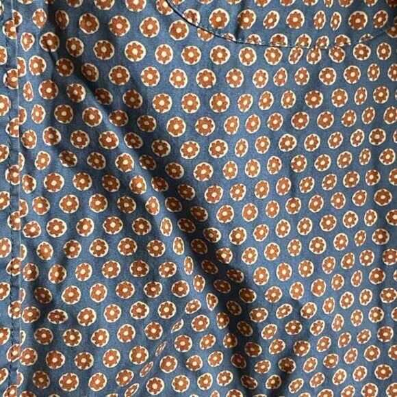 J.Crew Classic Men’s Large Long Sleeve Button Down Flower Shirt - Picture 10 of 10